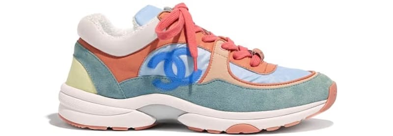 Chanel Low Top Trainer CC Easter