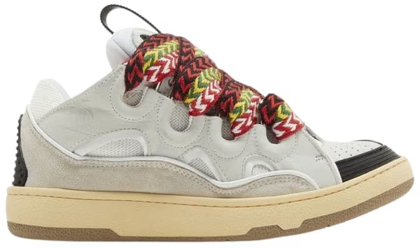 Lanvin Curb Sneakers White