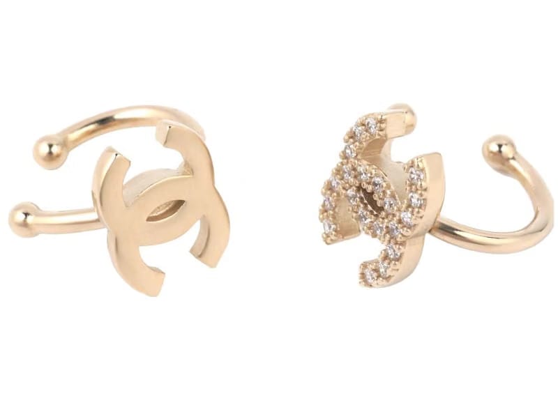 Chanel CC Lip Rings Glod