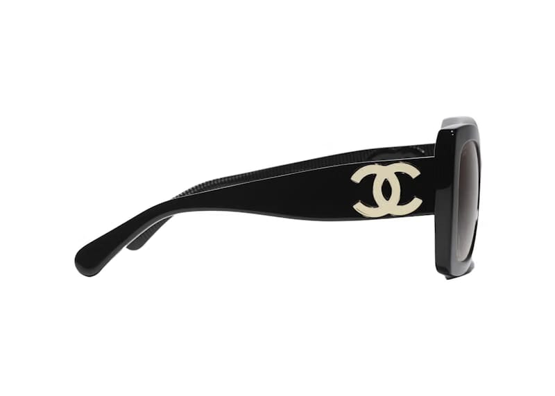 Chanel Polarized Square Sunglasses Black (5494 c.622/S9)