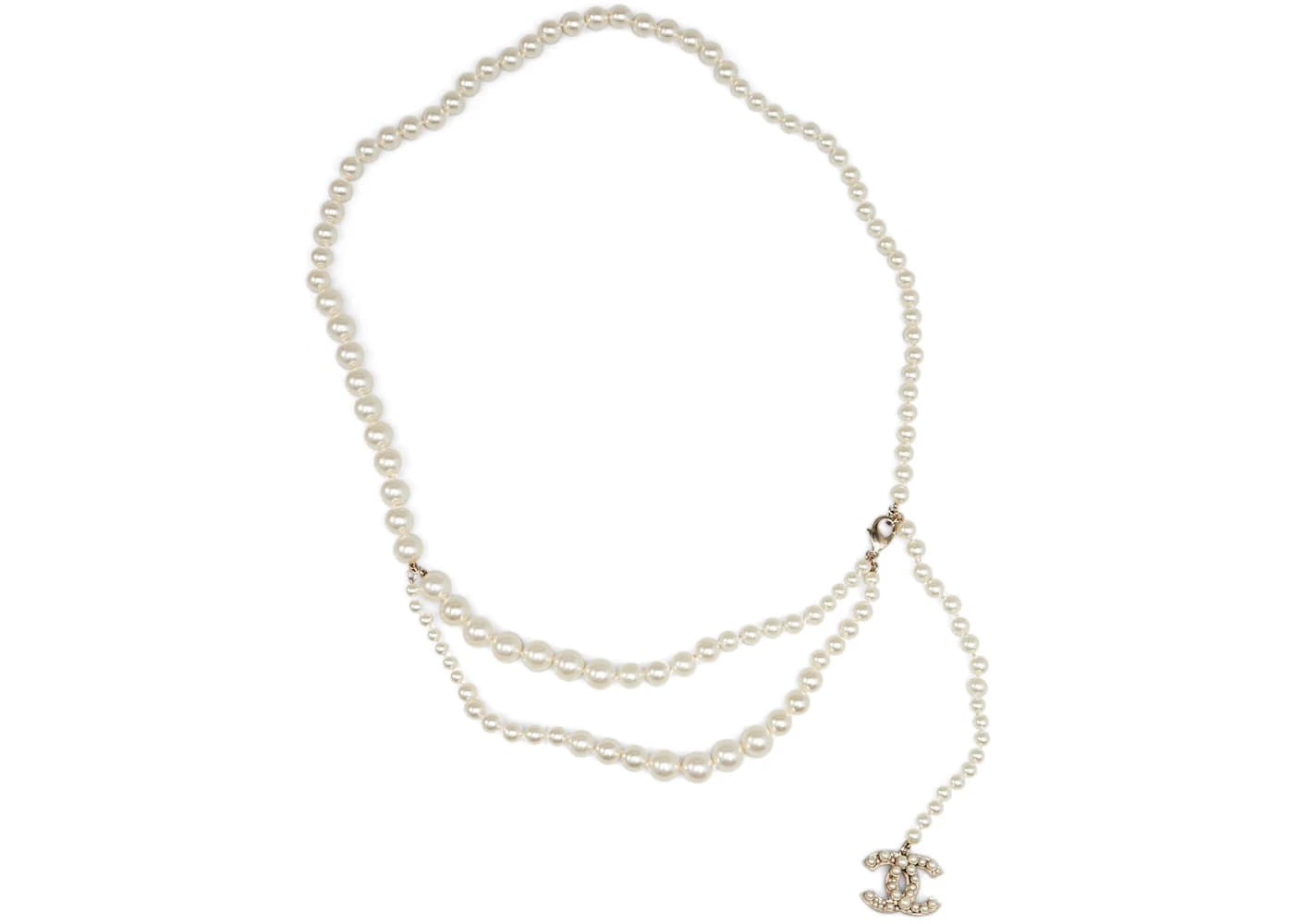 Chanel CC Belt Ivory