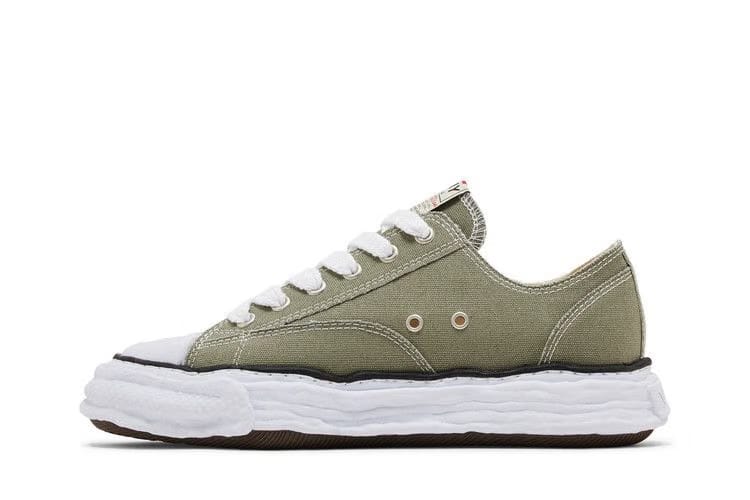 Maison Mihara Yasuhiro Peterson 23 OG Sole Canvas Low Green