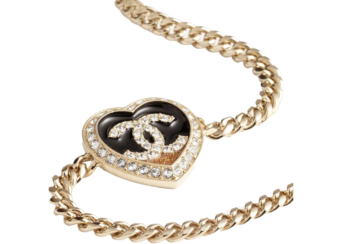 Chanel Choker Gold/Black/Dark Gold/Crystal (ABB649 B14145 NR576)