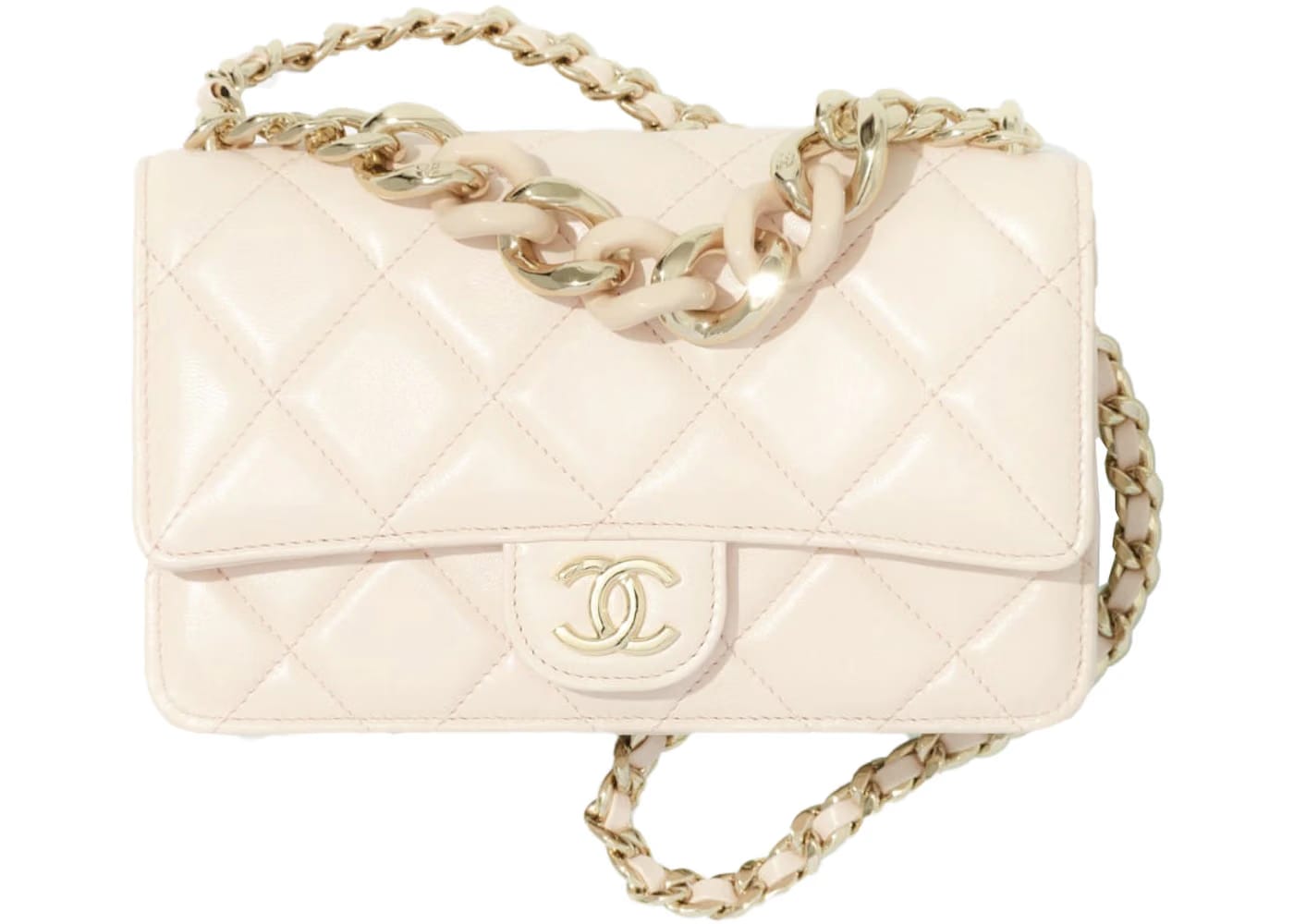Chanel Wallet on Chain Light Beige
