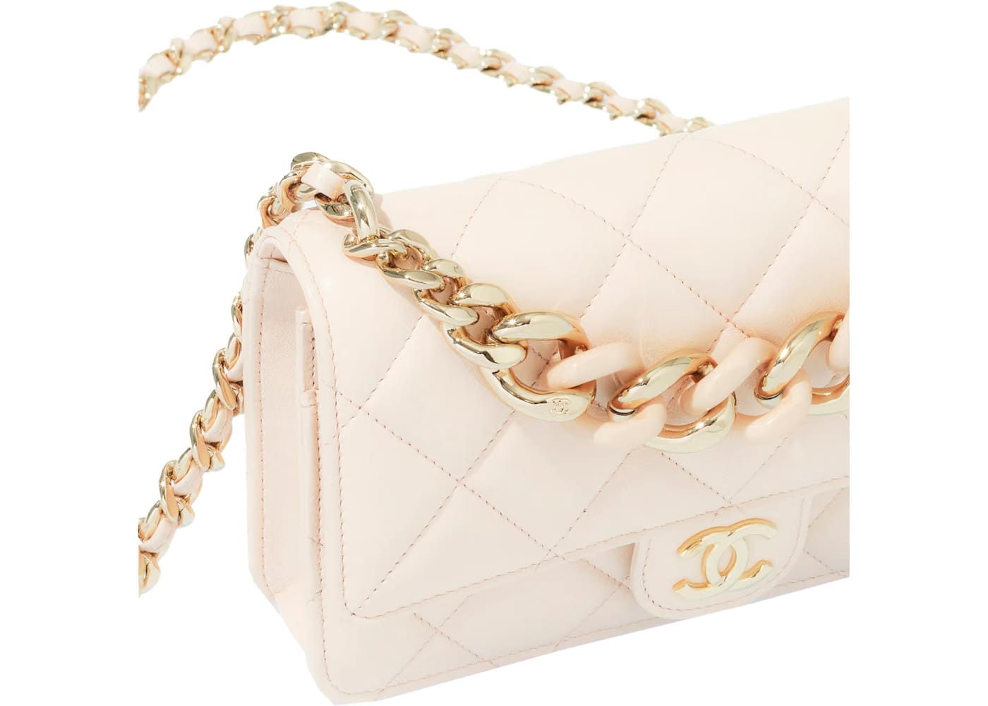Chanel Wallet on Chain Light Beige