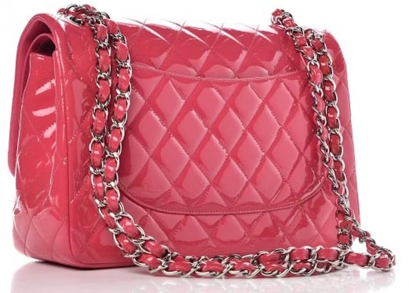 Chanel Classic Double Flap Quilted Jumbo Rose Pink