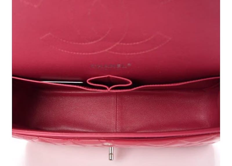Chanel Classic Double Flap Quilted Jumbo Rose Pink