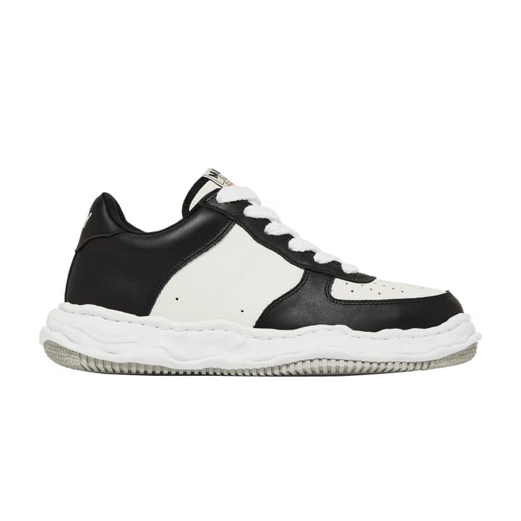 Maison Mihara Yasuhiro Wayne OG Sole Leather Low Black