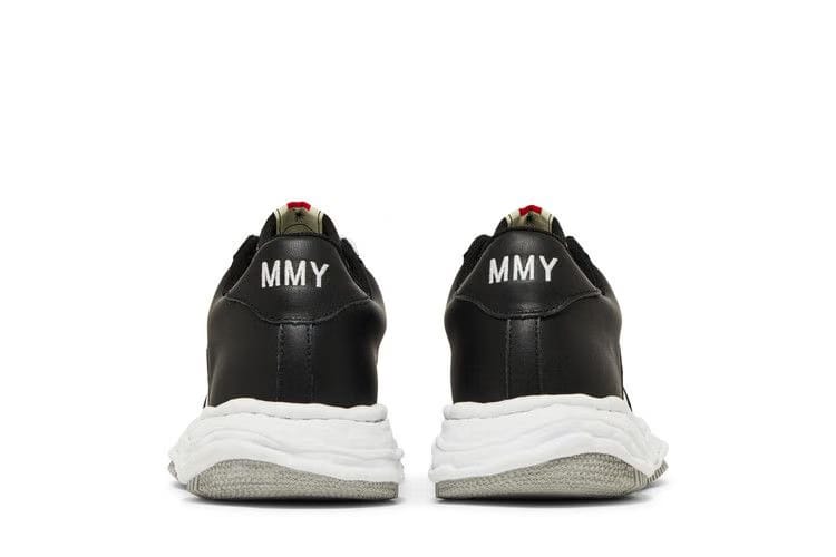 Maison Mihara Yasuhiro Wayne OG Sole Leather Low Black