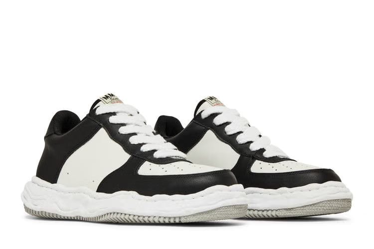 Maison Mihara Yasuhiro Wayne OG Sole Leather Low Black