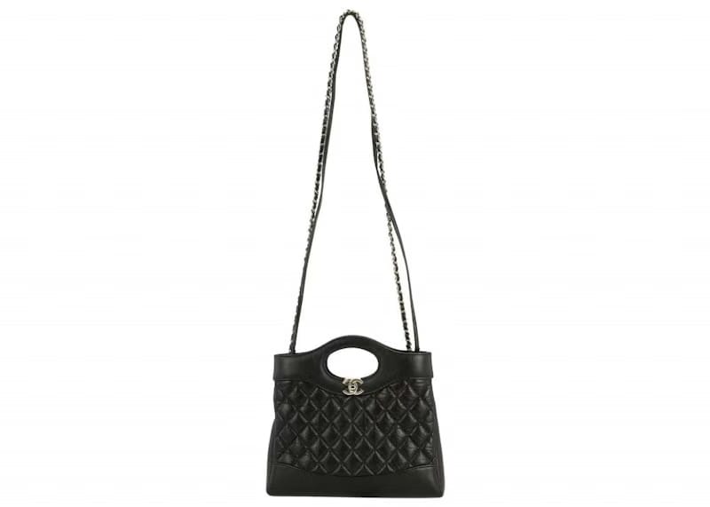 Chanel 24S Mini 31 Bag Black/Glod