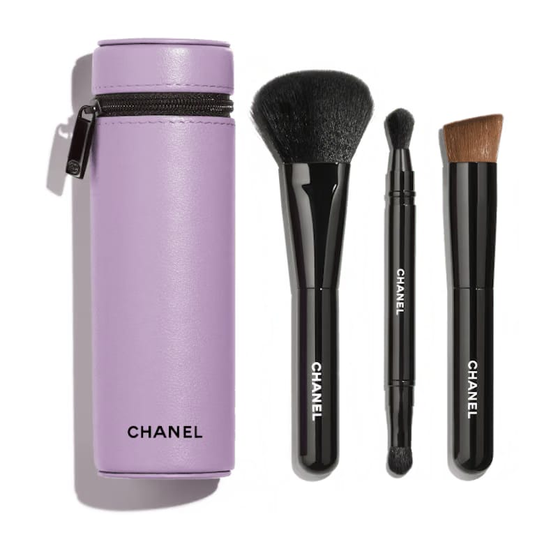 Chanel Codes Couleur Limited-Edition Collection of 3 Essential Brushes 135 - IMMORTELLE