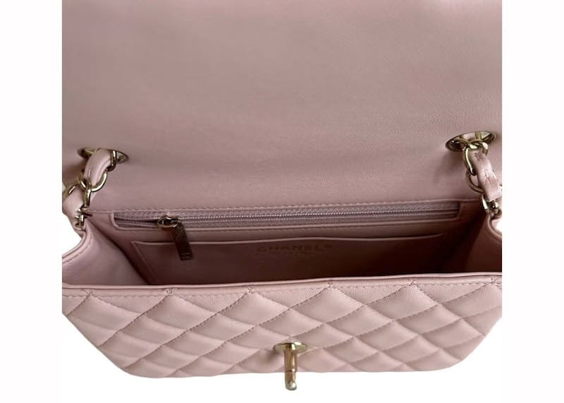 Chanel Mini Classic Flap Bag Pink (A69900)