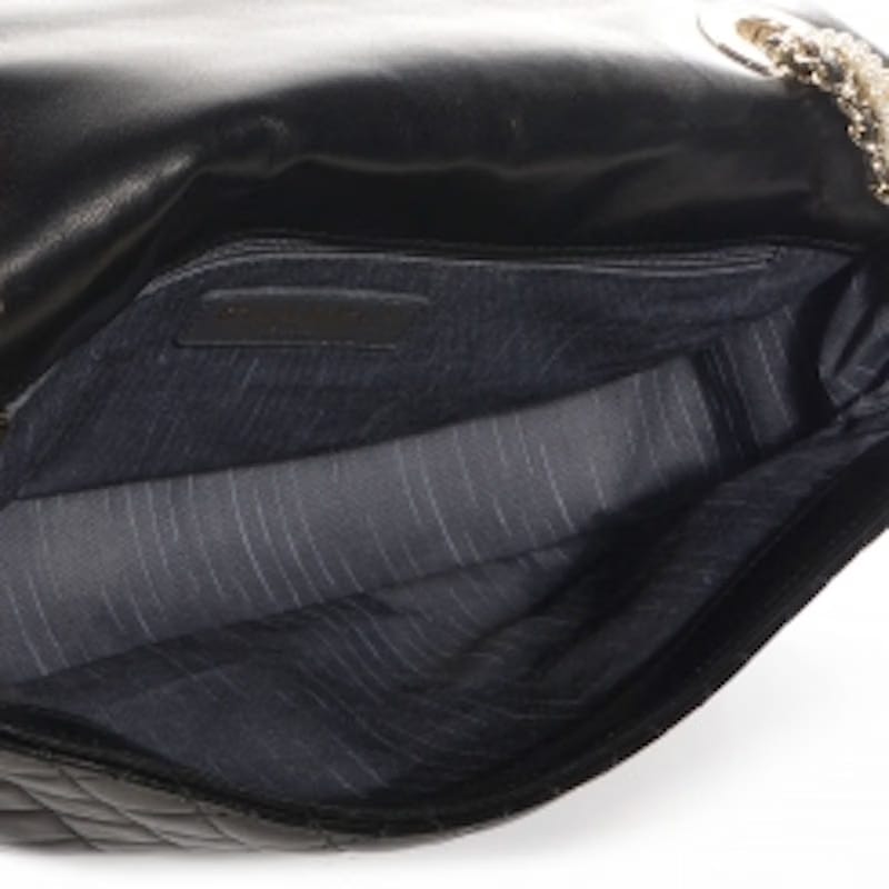 Chanel Flap Westminister Pearl Quilted Medium Black