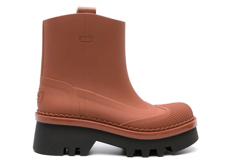 Chloe Raina 55mm Slip-On Boots Brown Black (Women's)
