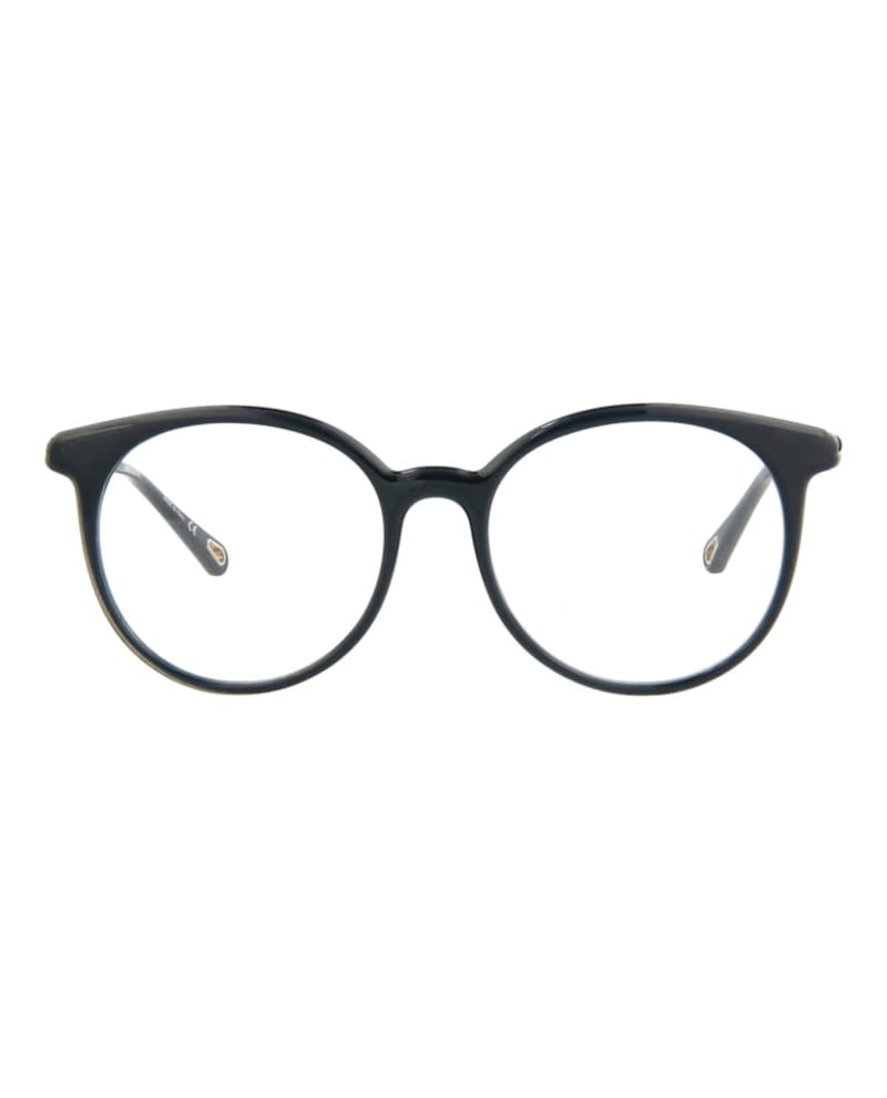 Chloe Round-Frame Bio Injection Optical Frames Blue Blue Transparent (CH0006O-30009871-006)
