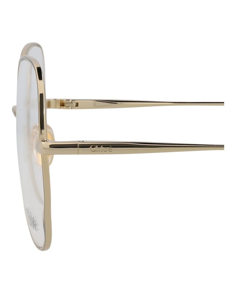 Chloe Cat Eye-Frame Metal Optical Frames Gold Gold Transparent (CH0098O-30012434-005)