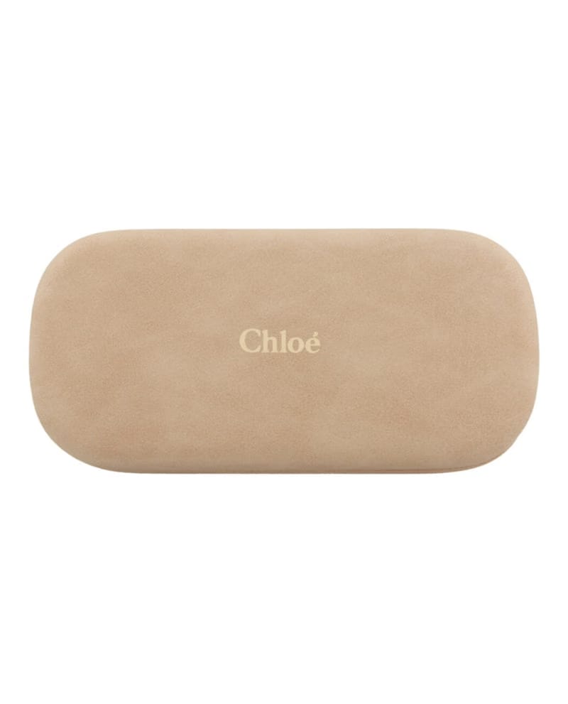 Chloe Round-Frame Metal Sunglasses Gold Gold Grey (CH0063S-30011429-001)