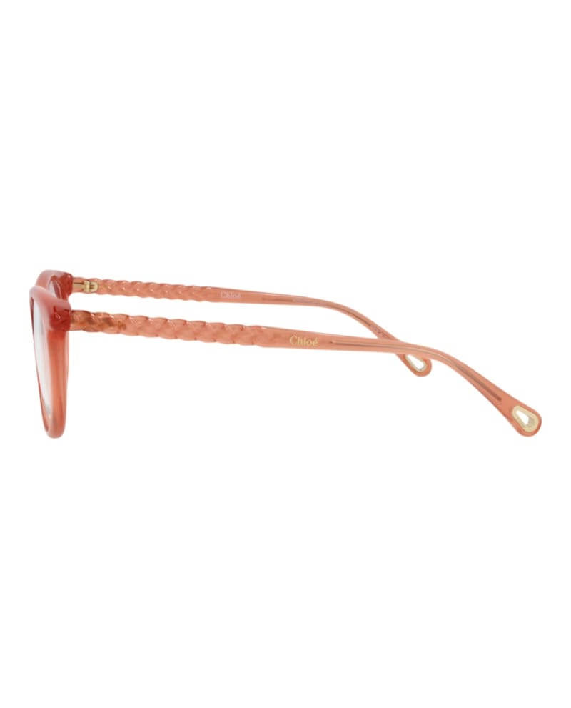 Chloe Cat Eye-Frame Bio Injection Optical Frames Pink Pink Transparent (CH0005O-30009808-005)