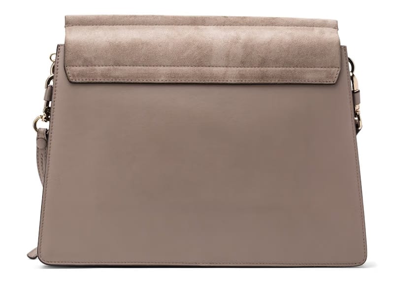 Chloe Faye Shoulder Bag Medium Motty Grey