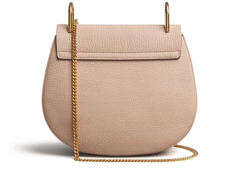 Chloe Drew Small Grain Cement Pink