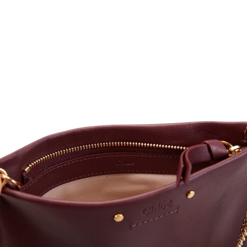 Chloe Roy Clutch Mini Burnt Brown