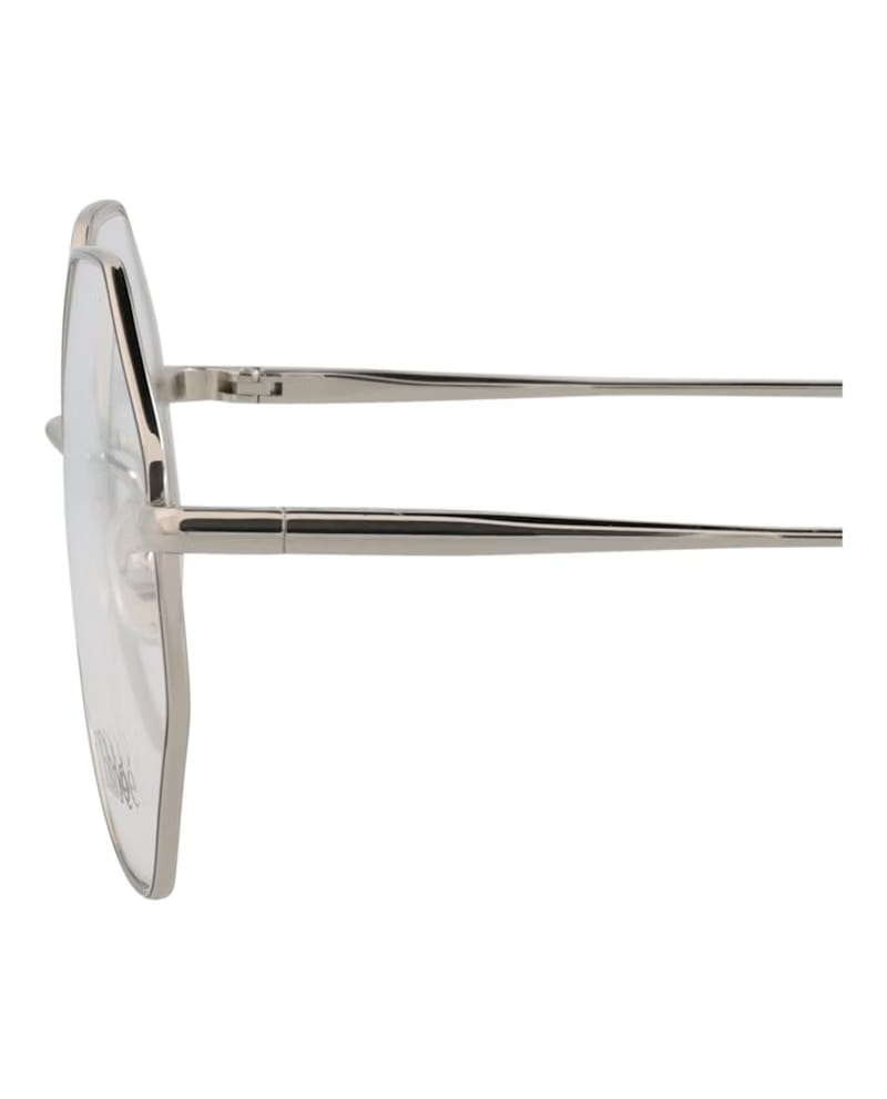 Chloe Square-Frame Metal Optical Frames Silver Silver Transparent (CH0022O-30009816-006)