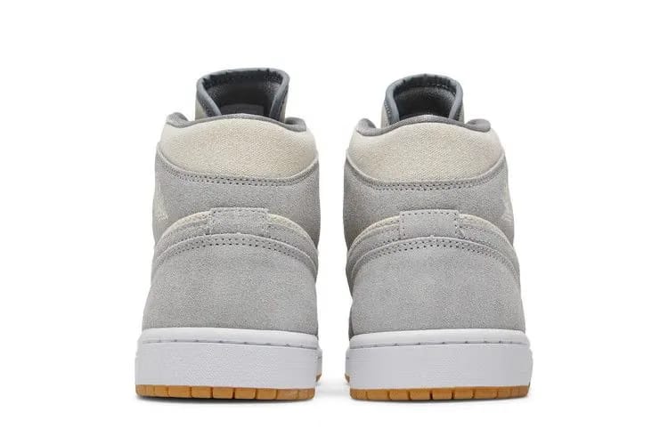 Air Jordan 1 Mid Coconut Milk Particle Grey