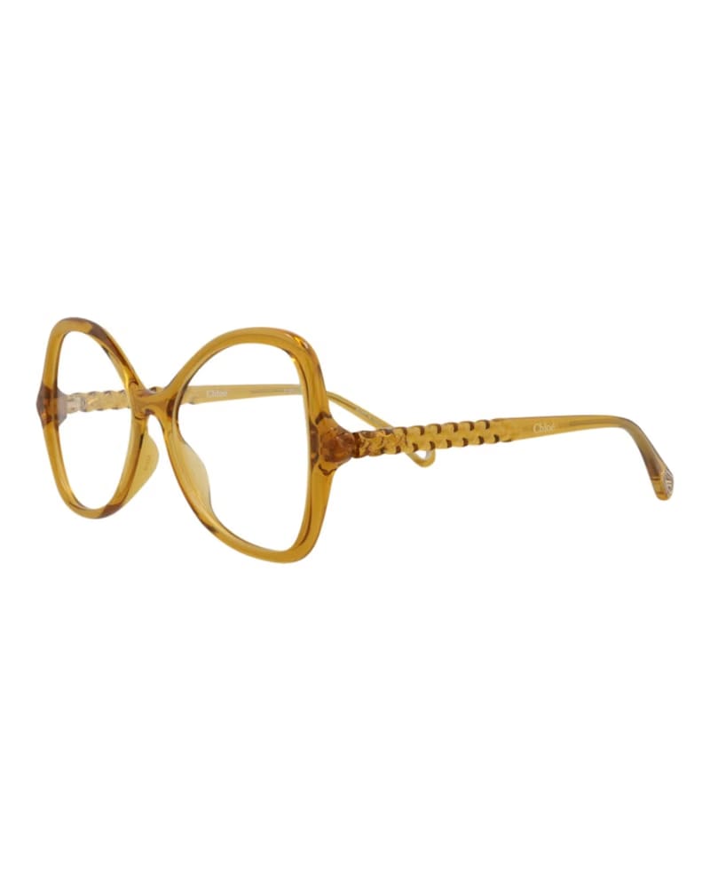 Chloe Cat Eye-Frame Bio Injection Optical Frames Yellow Yellow Transparent (CH0004O-30009824-003)