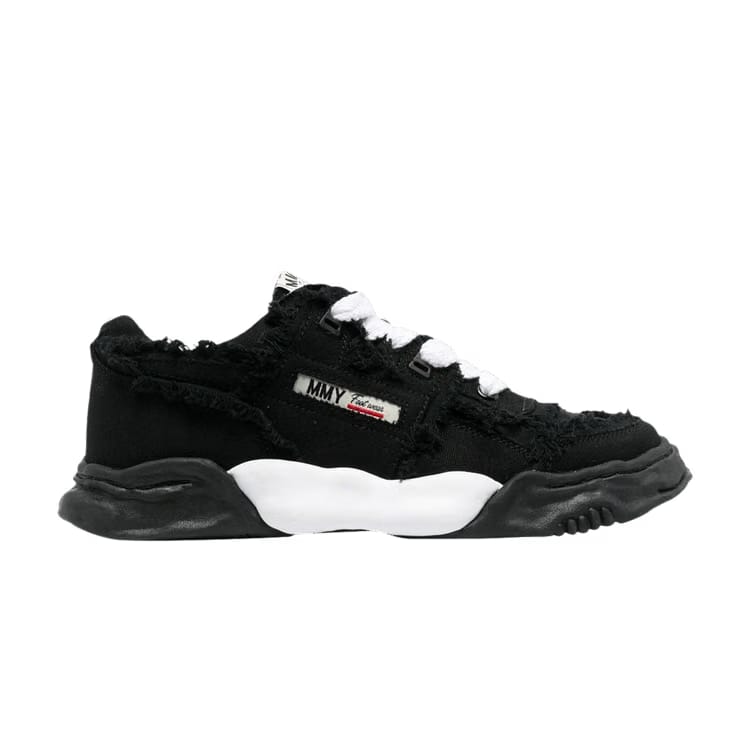 Maison Mihara Yasuhiro Parker OG Sole Canvas Low Black