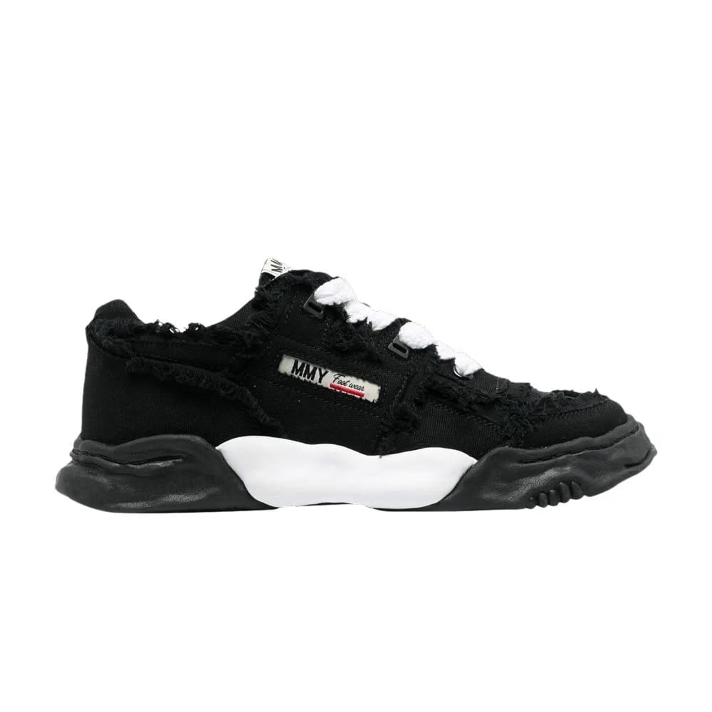 Maison Mihara Yasuhiro Parker OG Sole Canvas Low Black