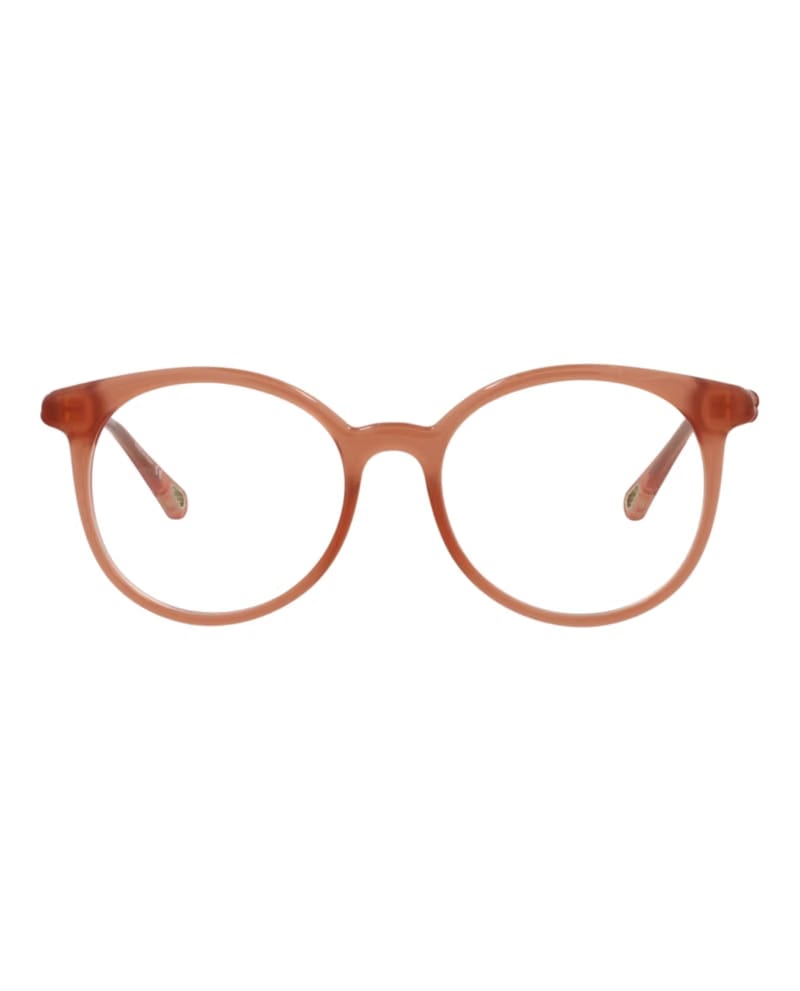 Chloe Round-Frame Bio Injection Optical Frames Pink Pink Transparent (CH0006O-30009871-001)