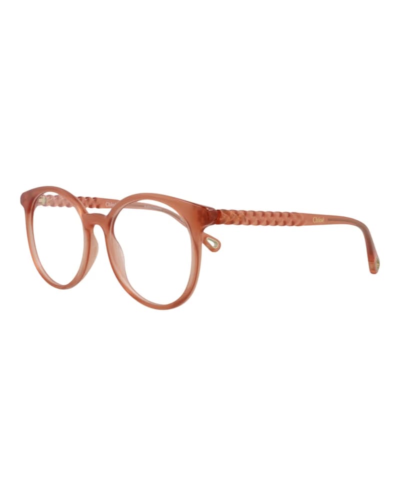 Chloe Round-Frame Bio Injection Optical Frames Pink Pink Transparent (CH0006O-30009871-001)