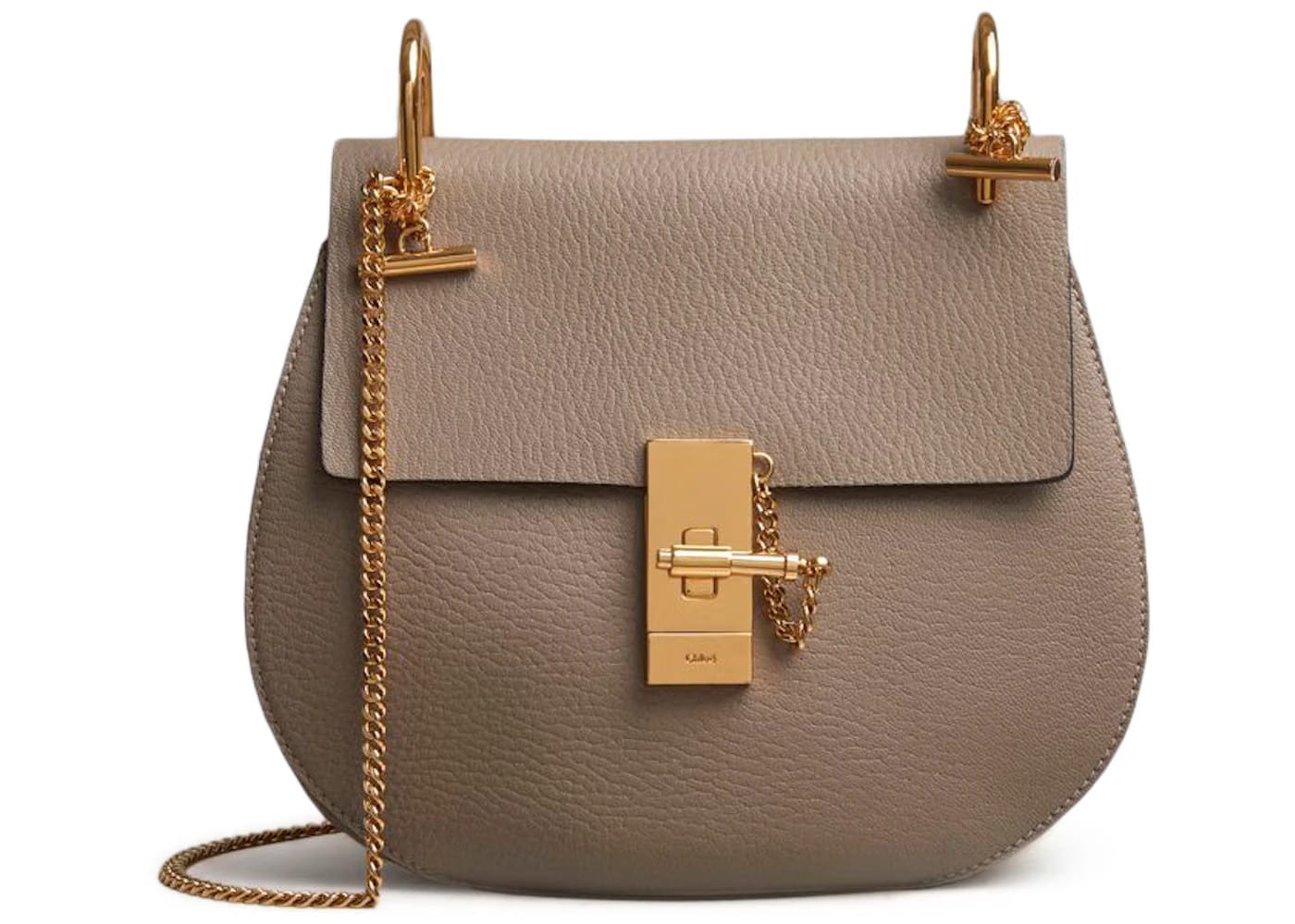 Chloe Drew Small Grain Motty Grey