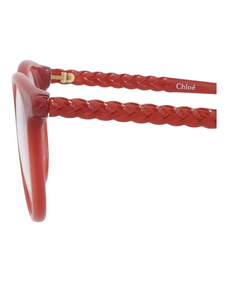 Chloe Round-Frame Bio Injection Optical Frames Orange Orange Transparent (CH0006O-30009871-004)
