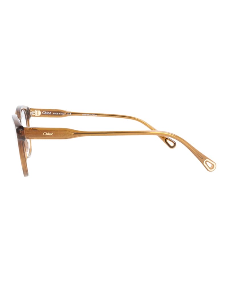 Chloe Cat Eye-Frame Bio Acetate Optical Frames Brown Brown (CH0085O-30012484-006)