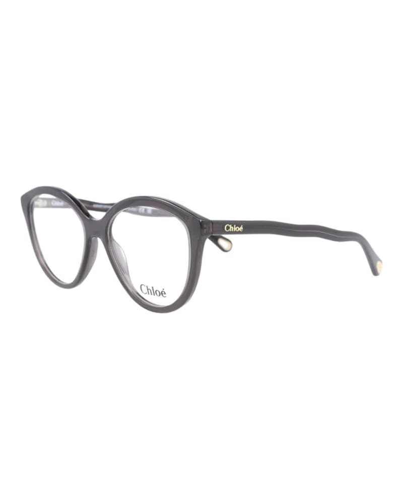 Chloe Cat Eye-Frame Bio Acetate Optical Frames Grey Grey Transparent (CH0089O-30012405-001)