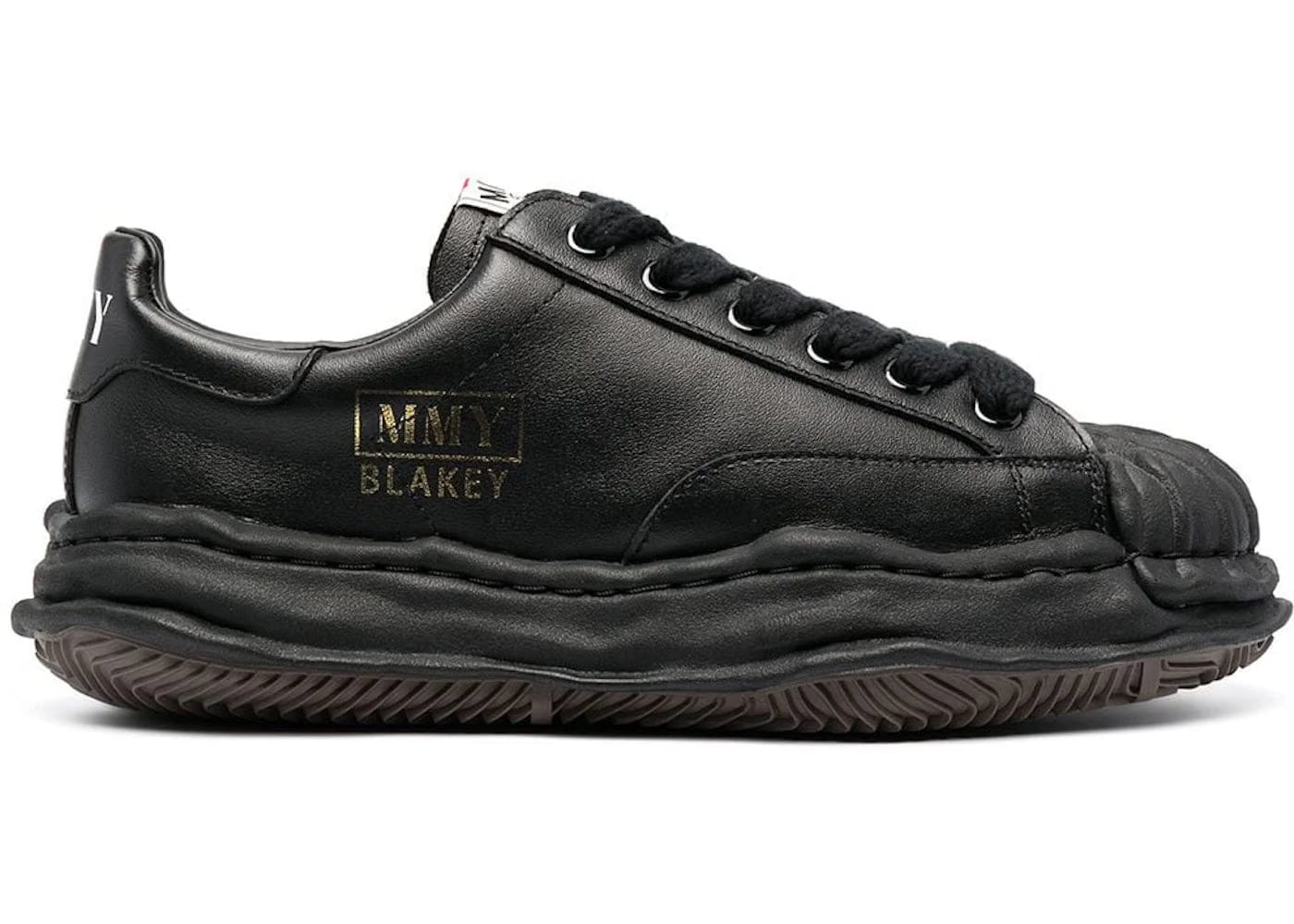 Maison Mihara Yasuhiro Blakey OG Sole Leather Low Black
