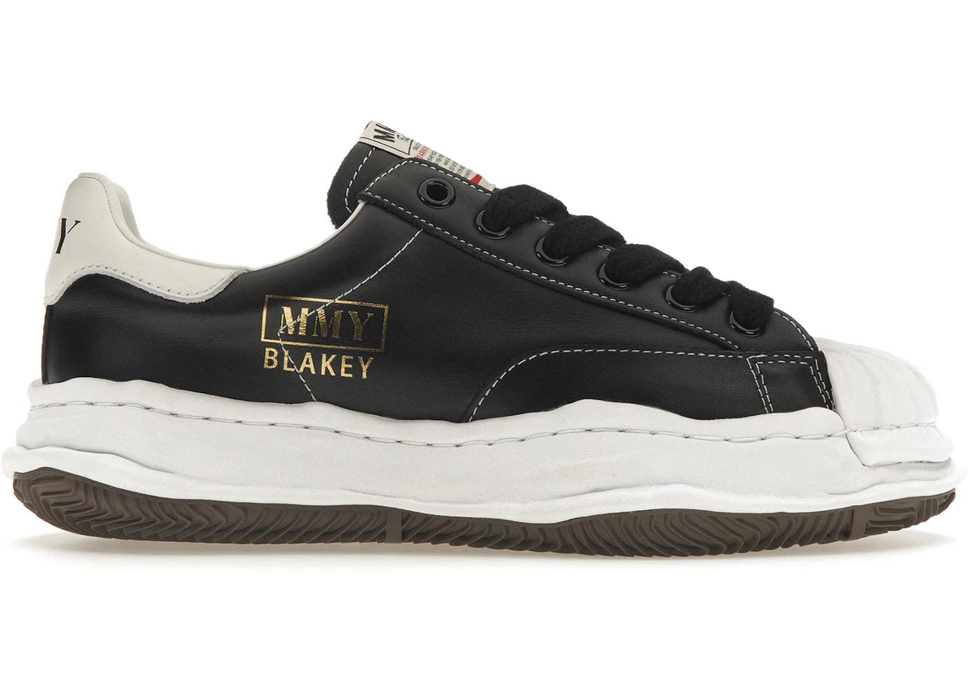 Maison Mihara Yasuhiro Blakey OG Sole Leather Low Black