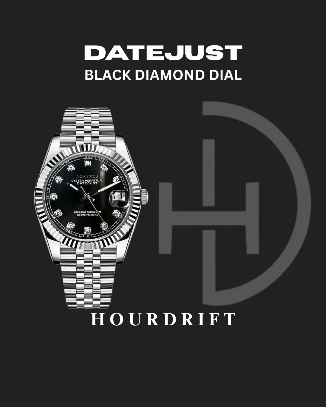 Datejust Mod Gem Black