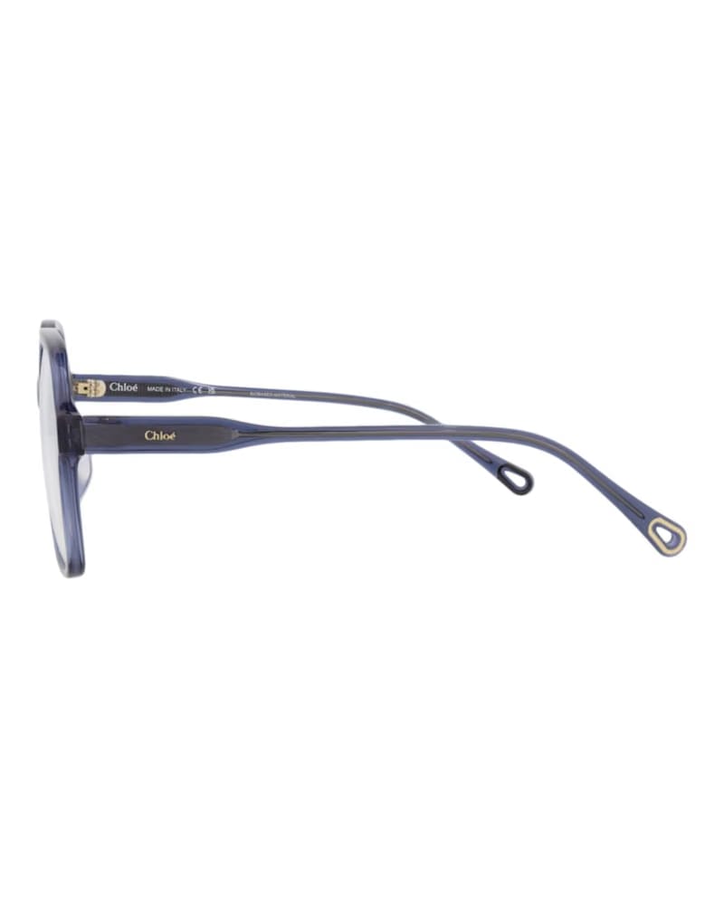 Chloe Square-Frame Bio Acetate Optical Frames Blue Blue Transparent (CH0126OA-30013655-003)