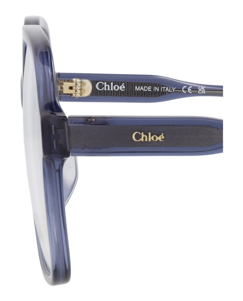 Chloe Square-Frame Bio Acetate Optical Frames Blue Blue Transparent (CH0126OA-30013655-003)