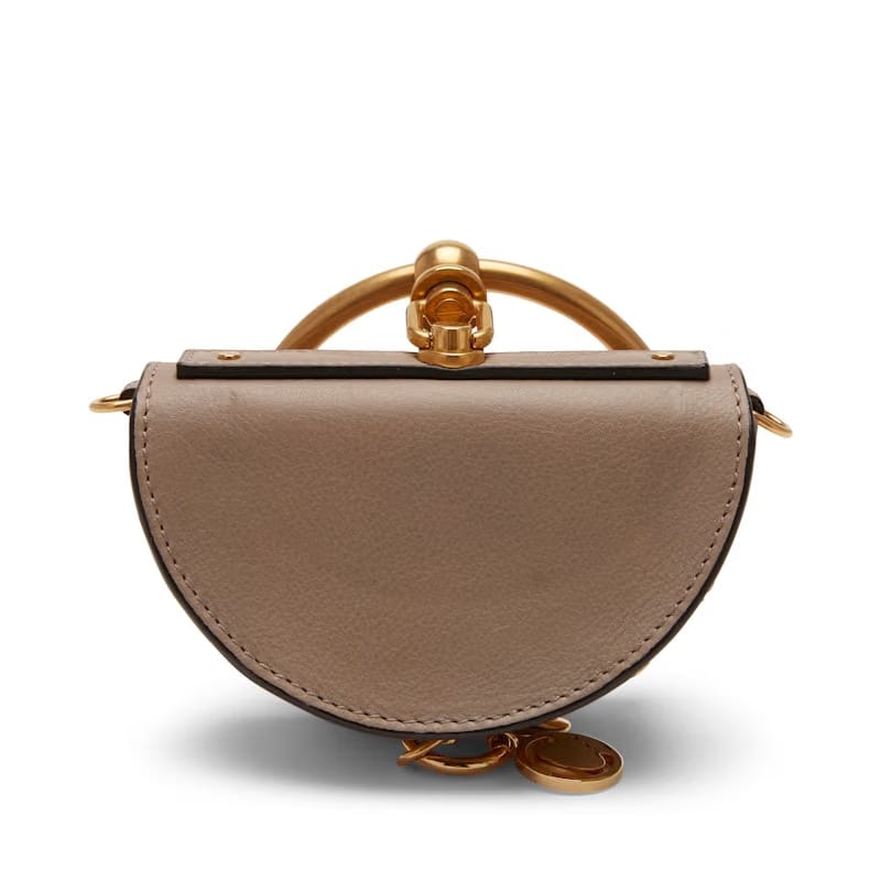 Chloe Nile Minaudiere Mini Motty Grey