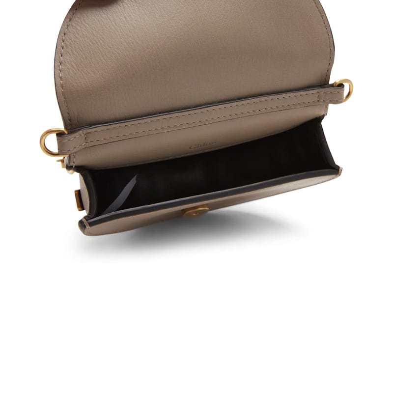 Chloe Nile Minaudiere Mini Motty Grey