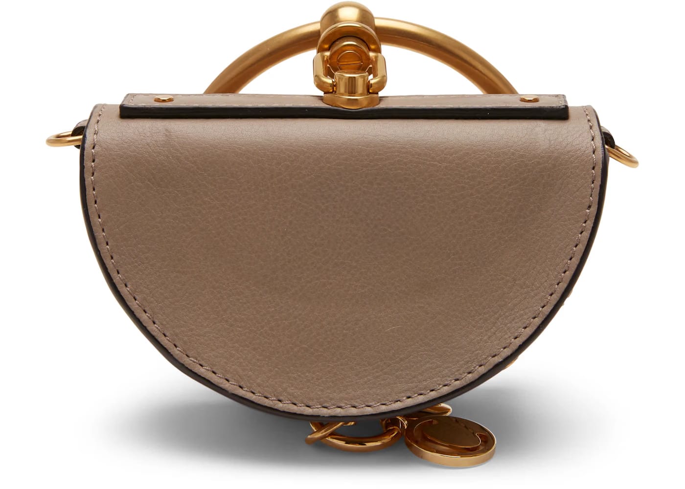 Chloe Nile Minaudiere Mini Motty Grey