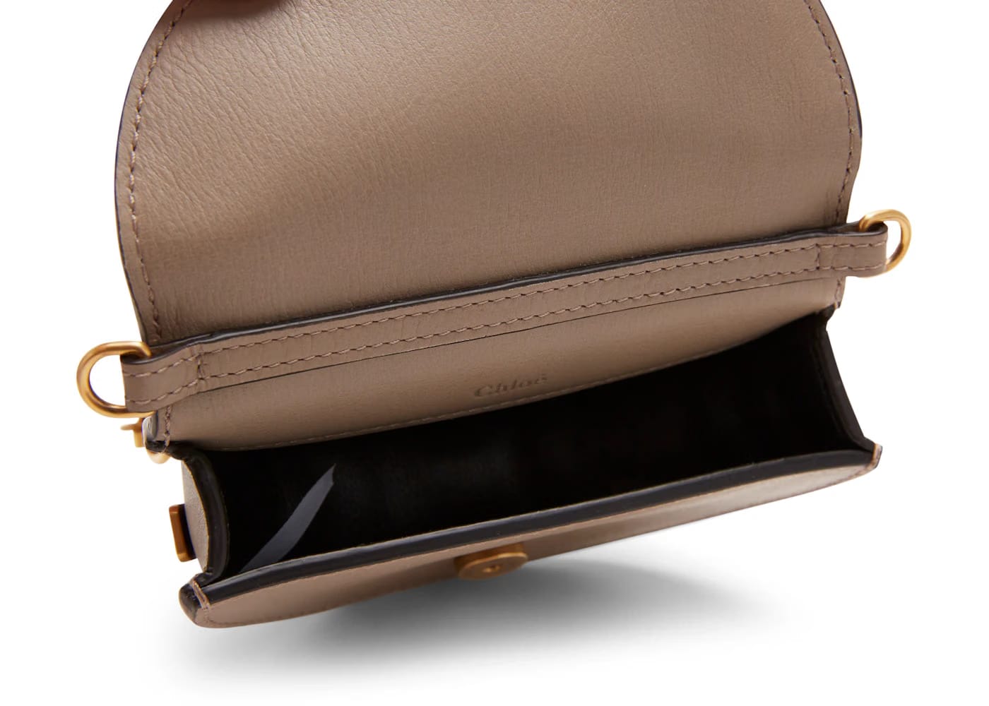 Chloe Nile Minaudiere Mini Motty Grey