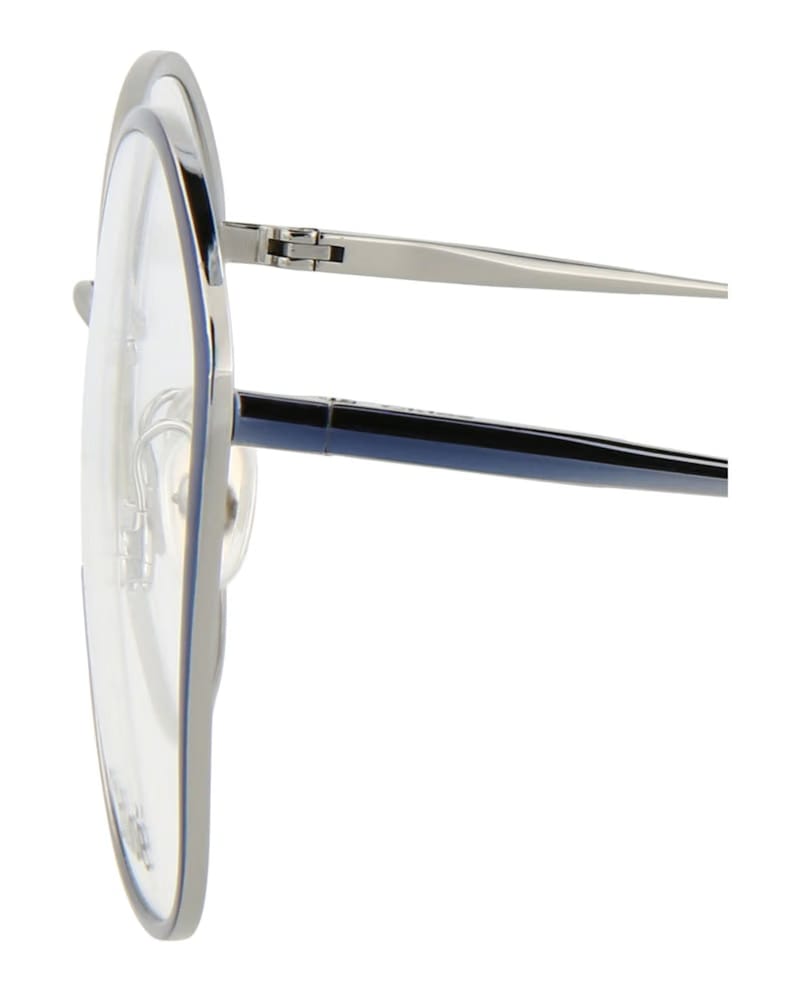 Chloe Round-Frame Metal Optical Frames Blue Blue Transparent (CH0017O-30009856-001)