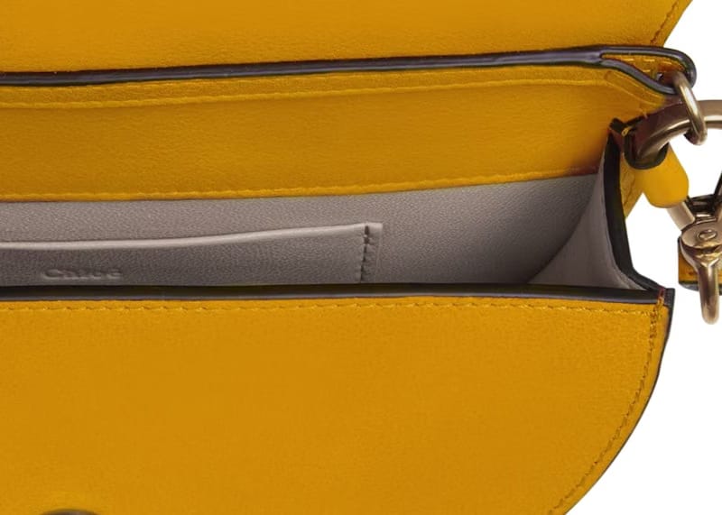 Chloe Nile Minaudiere Small Dark Ochre