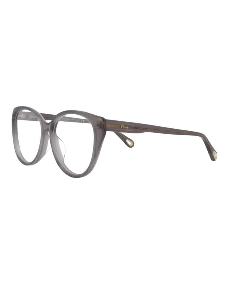 Chloe Cat Eye-Frame Bio Acetate Optical Frames Grey Grey Transparent (CH0052OA-30011513-001)