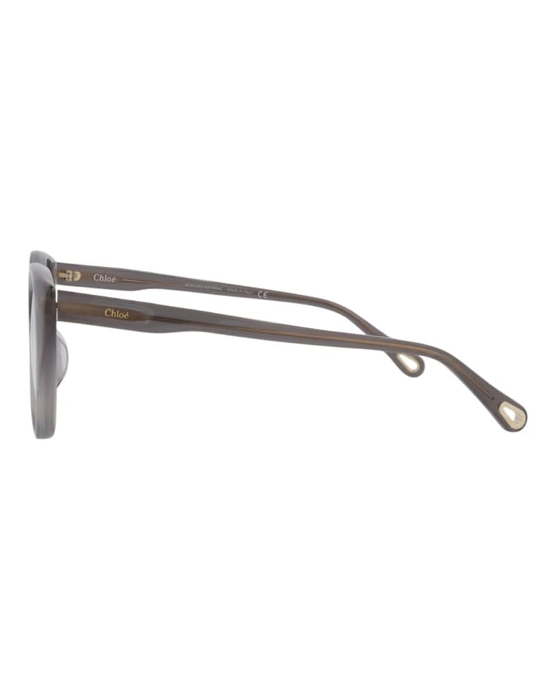 Chloe Cat Eye-Frame Bio Acetate Optical Frames Grey Grey Transparent (CH0052OA-30011513-001)